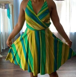 Calvin Klein flare dress